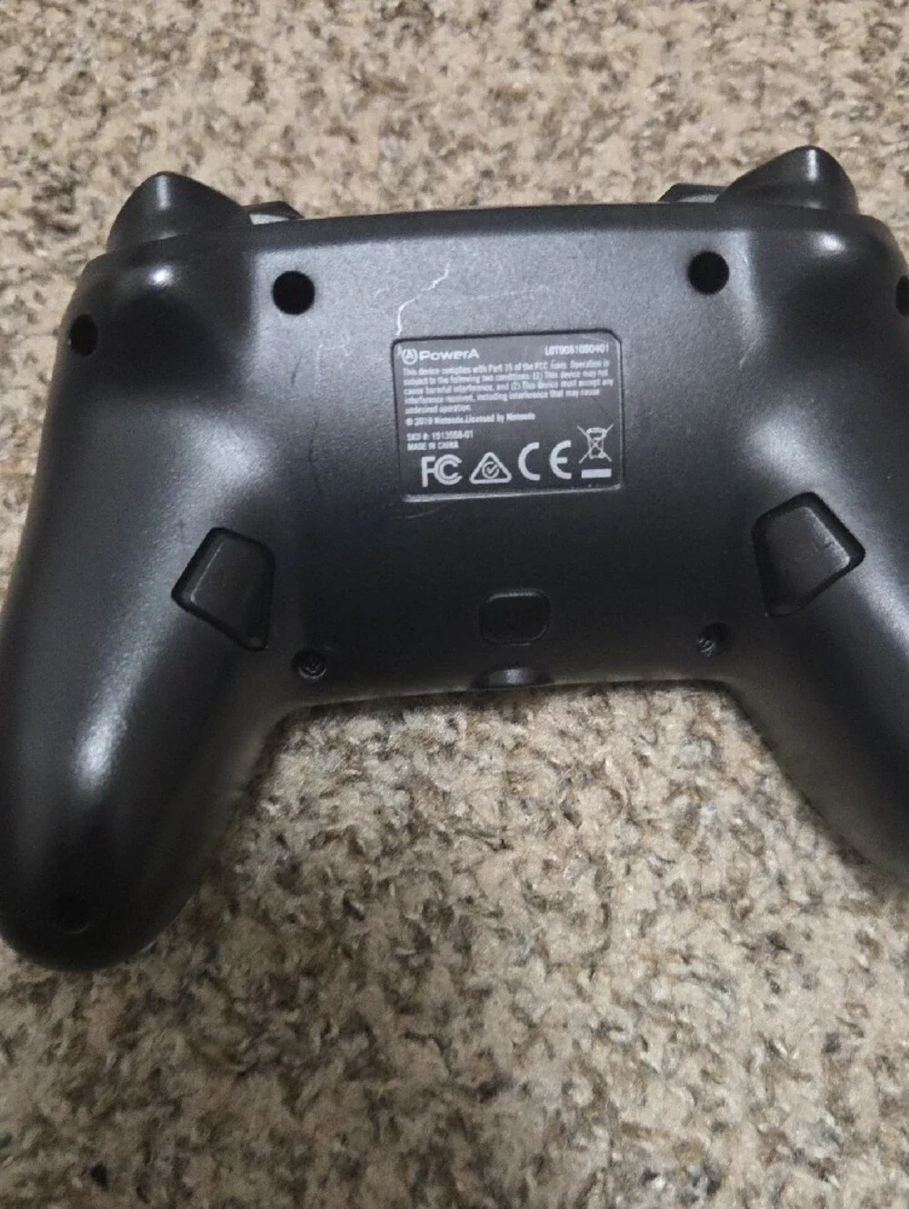 Nintendo Green and Black Wireless Controller with Gradient Finish